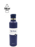 Moya "Black Sea" 700ml Insulated Sustainable Water Bottle Spout Lid