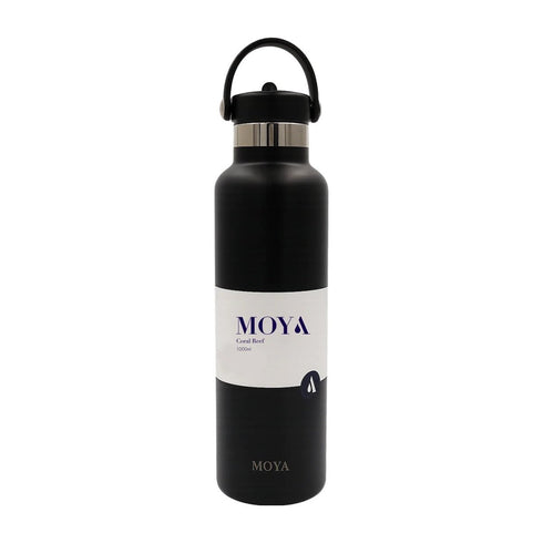 Moya Coral Reef 1L Insulated Water Bottle, Recycled Stainless Steel Bottle that Keeps Drinks Cold for 12 Hours