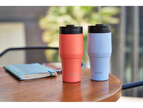 Moya High Tide 380ml Travel Coffee Mug - Insulated & Sustainable Mug for Hot Beverages