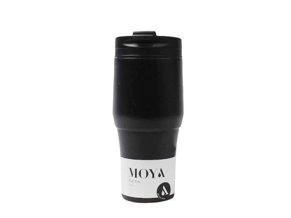 Moya High Tide 380ml Travel Coffee Mug, an insulated, sustainable mug for keeping hot beverages warm on the go.