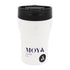 Moya Low Tide 250ml Travel Coffee Mug, Reusable Stainless Steel Coffee Cup with Leak-Proof Lid