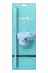 Moya Replacement Straw Lid and Steel Straw, BPA-Free Lid for Seashell, Starfish, Black Sea and Coral Reef Bottles