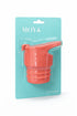 Moya Universal Spout Lid, BPA-Free Flip-Spout Lid with Handle for Seashell, Starfish, Black Sea and Coral Reef