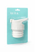 Moya Universal Spout Lid, BPA-Free Flip-Spout Lid with Handle for Seashell, Starfish, Black Sea and Coral Reef
