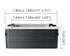MSpa Oslo Aero Plus square hot tub dimensions, 180 x 180 x 65 cm