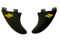 Naish Side Glass Fin Set (FCS) Add - On Fins for Extra Control