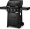 Napoleon Legend 365 Propane Gas Grill with Side Burner, Compact 2 - Burner Design, Jetfire Ignition, Suitable for Patio BBQ/Gardens