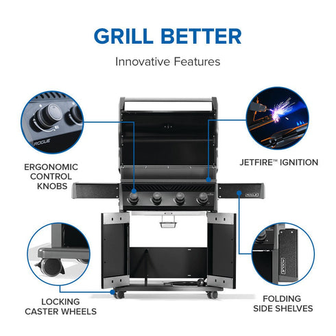 Napoleon Rogue 525 SB-2 Burner Outdoor Grill