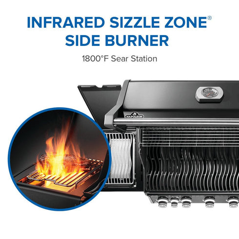 Napoleon Rogue SE 625 RSIB with Infrared Side and Rear Burners