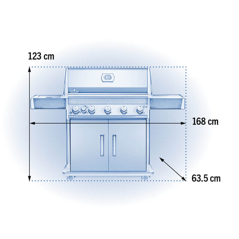 Napoleon Rogue® XT 625 SIB, 6 Burner Outdoor Grill