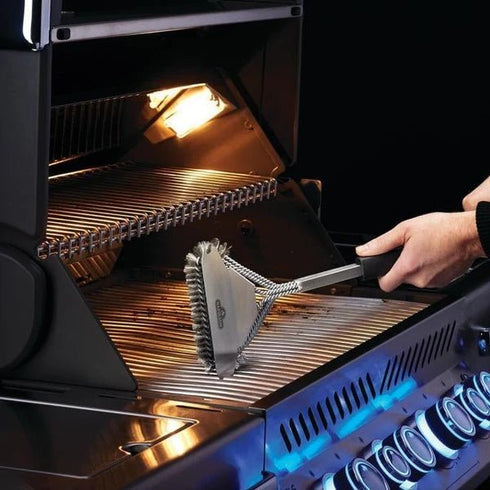 Napoleon Triple-Row Grill Brush | Fast Heavy-Duty Cleaning