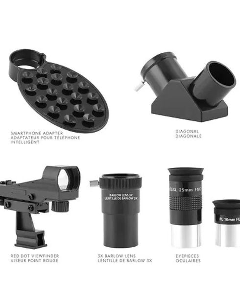 National Geographic Sky Assist Telescope 102/660 - Beginner - Friendly Telescope