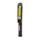 NEBO Big Larry 2 Work Light, 500 Lumen COB Flashlight with Red Light, Magnetic Base and AA Batteries Included