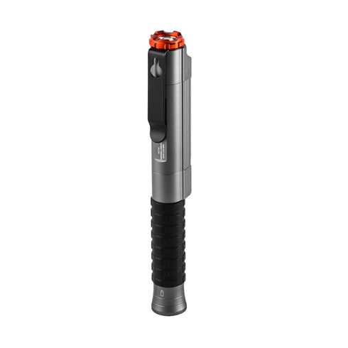 NEBO Big Larry 3 Work Light, 600 Lumen COB Flashlight with Red Task Light, Magnetic Base and AA Batteries