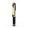 NEBO Big Larry 3 Work Light, 600 Lumen COB Flashlight with Red Task Light, Magnetic Base and AA Batteries