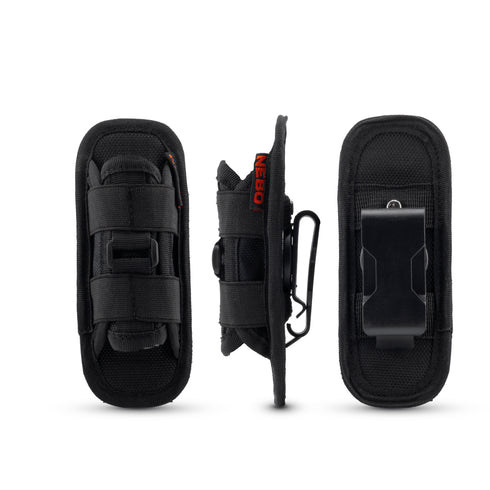 NEBO Flashlight Holster, Universal Nylon Torch Holster with 360 Degree Rotating Belt Clip for Most NEBO Lights