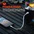 NEBO Galileo 1600 Flex Lantern, 1600 Lumen Rechargeable Camping Lantern and Power Bank, Runs on D Batteries