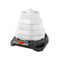 NEBO Galileo Air 500 Collapsible Lantern, 500 Lumen Warm White Camping Lantern with Red Light, AA Powered