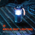 NEBO Galileo Tempest 350 Lantern, 350 Lumen Waterproof IPX7 Mini Camping Lantern with Spotlight, AA Powered