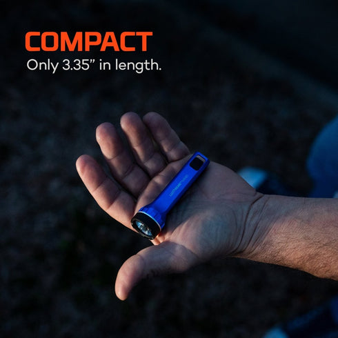 NEBO Luxtreme Nano Pocket Light, 420 Lumen USB-C Rechargeable Keychain Flashlight with 300 m Beam, IPX6