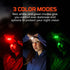 NEBO Mycro 700 Rechargeable Headlamp, 700 Lumen USB-C Head Torch and Cap Light with Red and Green Light