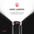NEBO Redline 6000 Lumen High Power Flashlight with USB - Tactical & Long - Range Illumination