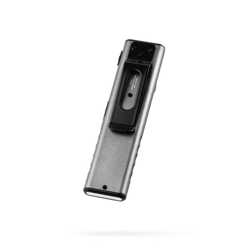 NEBO Slim Mini Rechargeable Pocket Light, 250 Lumen Ultra-Thin USB-C Flashlight with Magnetic Base and Clip