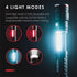 NEBO Slyde King 500 Lumen Rechargeable Flashlight - Extendable & Bright Torch for Emergencies
