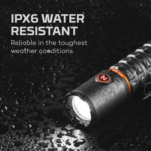 NEBO Torchy 2K Rechargeable Pocket Flashlight, 2000 Lumen USB-C EDC Torch with 200 m Beam, IPX6