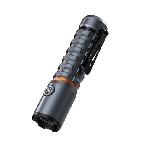 NEBO Torchy 2K Rechargeable Pocket Flashlight, 2000 Lumen USB-C EDC Torch with 200 m Beam, IPX6