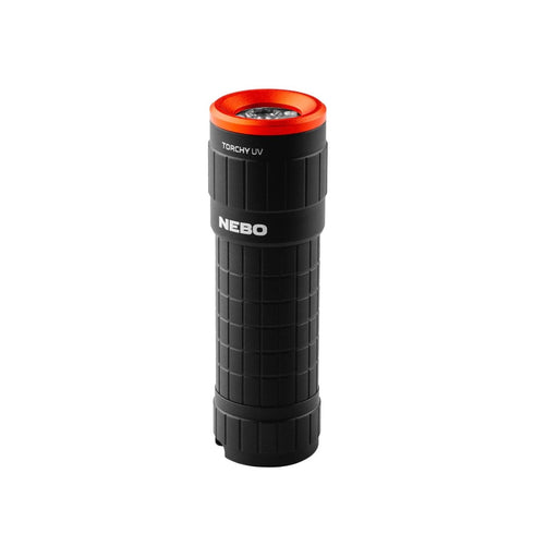 NEBO Torchy UV Flashlight, Dual UV-A Black Light Pocket Torch for Scorpions, Pet Stains and Leaks, AAA