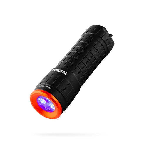 NEBO Torchy UV Flashlight, Dual UV-A Black Light Pocket Torch for Scorpions, Pet Stains and Leaks, AAA