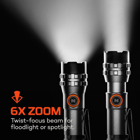 NEBO Triple Light Kit, Mycro 250 Headlamp, Galileo Tempest 350 Lantern and Torchy 600 Flashlight Set