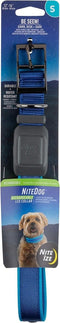 Nite Ize Pet NiteDog Rechargeable LED Dog Collar Small - Bright and Safe Nighttime Visibility