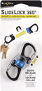 Nite Ize SlideLock 360 Magnetic Dual Carabiner - Secure & Adjustable Gear Organizer