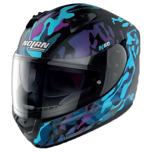 NOLAN HELMET N60 - 6 FOXTROT BK BL OR - L