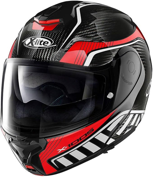 Nolan XLite X1005 Dyad 001 Ultra Carbon NCom Motorcycle Helmet