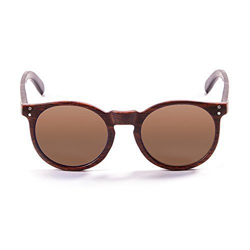 Ocean Lizard Bamboo Smoke Sunglasses, Lightweight Bamboo Frames for SUP, Kayak & Paddleboarding