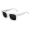 Ocean Osaka White Smoke Sunglasses, Sleek Polarized UV Protective Eyewear for Watersports & Beaches