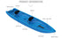 Ocean X Seaflo 2 Adults + 2 Children - 4001 Kayak