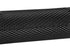 ODI Ruffian Lock-On PWC Grips, 130mm No Flange Black Jet Ski Grips with Silver Lock-Jaw Clamps and Diamond Pattern