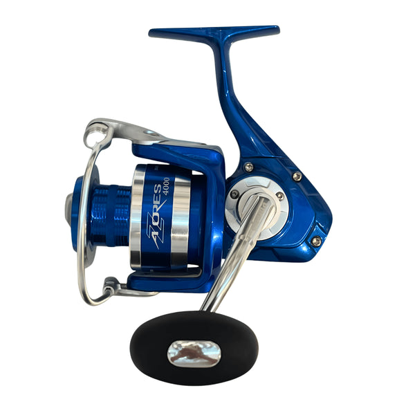 Okuma Azores Spinning Reel, Saltwater Spinning Reel with 6+1 Bearings and 13 kg Max Drag, AZ-4000 and AZ-5500