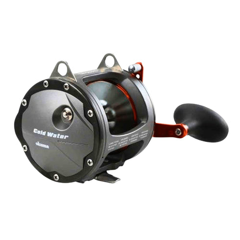 Okuma Coldwater CW-303DS Line Counter Trolling Reel, 6.2:1 Levelwind Reel with Carbonite Drag and Anti-Fog Counter