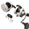 Omoto Talos TS12II Two-Speed Lever Drag Reel, Machined Aluminium Jigging Reel with 11.3 kg Carbon Drag