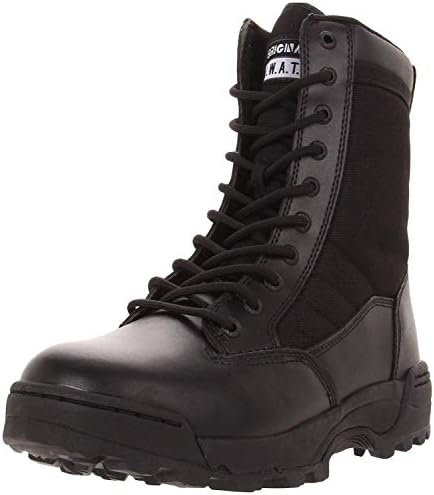 Original S.W.A.T. Men's Classic 9" Side - Zip Tactical Boot Black
