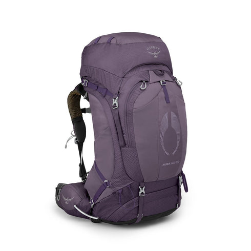 Osprey Aura AG 65 Women's Backpacking Pack, 65 L Trekking Backpack with AntiGravity Suspension and Raincover
