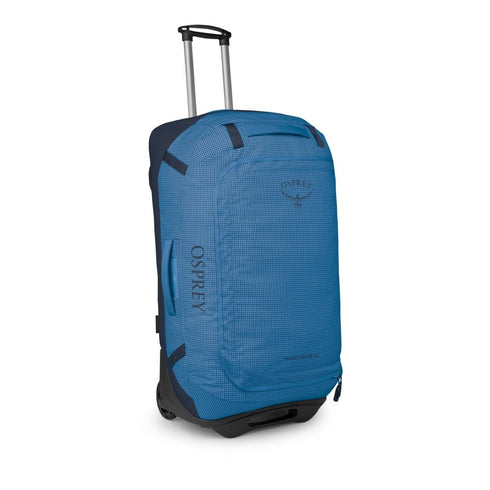 Osprey Transporter Wheeled Duffel, Rolling Travel Duffel Bag with Recycled NanoTough Fabric and Lockable Zips