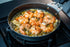 Outdoorchef Carbon Steel Pan 28 cm, Hammered Grill Pan with Detachable Handle for Grill, Hob and Induction