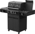 Outdoorchef Heat X-345 RB Gas Grill Station, 3 Burners, Rear Burner, 900 C Infrared Blazing Zone, 30 mbar LPG