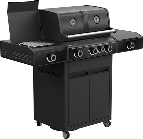 Outdoorchef Heat X-345 RB Gas Grill Station, 3 Burners, Rear Burner, 900 C Infrared Blazing Zone, 30 mbar LPG